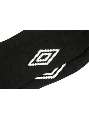 United Labels 3er Pack Umbro Socken - Quartersocken Sport in schwarz