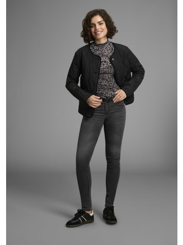 Laura Scott Langarmshirt in grau-gemustert