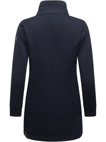 ragwear Sweatjacke Letrice Bonded in Navy