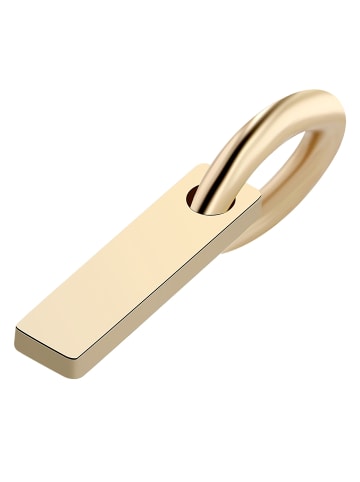 Adeliás Unisex Anhänger – Buchstabe N Buchstabenanhänger aus 375 Gold in gold