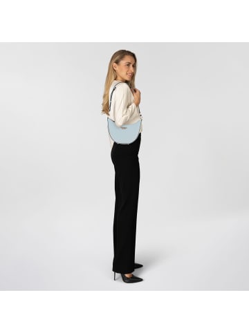 Guess Fedana Schultertasche 24 cm in powder blue