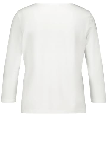 Gerry Weber T-Shirt 3/4 Arm in Off-white