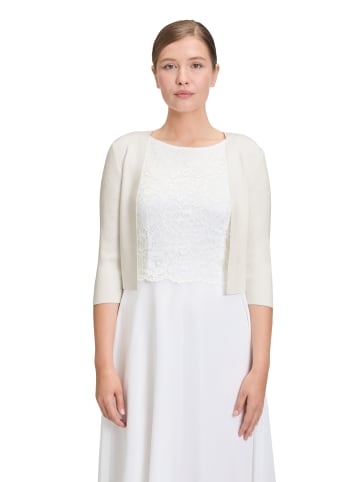 Vera Mont Strickbolero langarm in Rohweiß