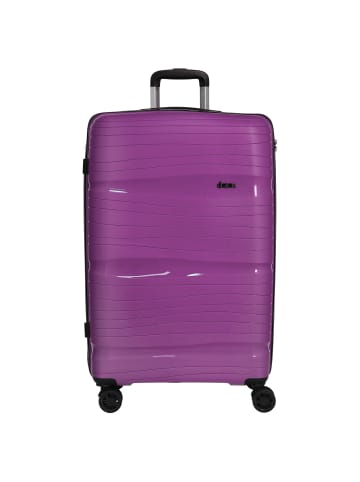 D&N Travel Line 4300 - 4-Rollen-Trolley L 76 cm in lila