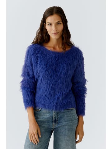 Oui Pullover in blue ribbon
