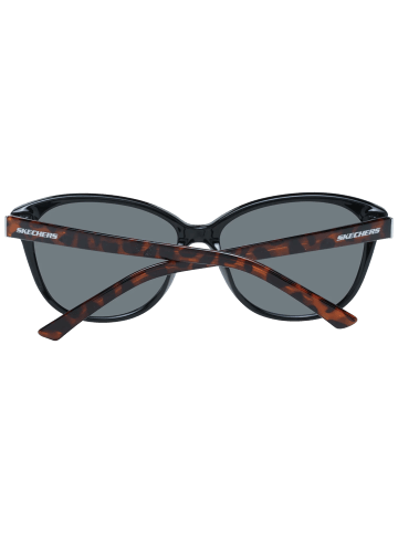Skechers Damen Sonnenbrillen Katzenauge Schwarz