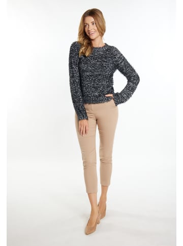 Usha Damen Strickpullover in Schwarz