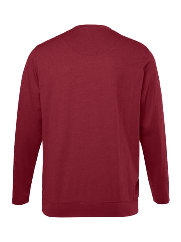 Men Plus Kurzarm T-Shirt in kupfer braun