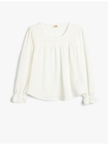 KOTON Bluse in Ekru