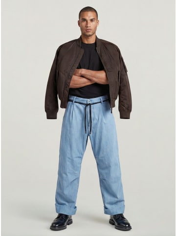 G-Star Raw Pleated Denim Jeans faded breeze