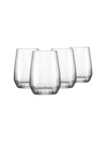 4er Set Longdrinkgläser Jive in Transparent 450 ml