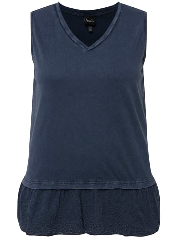 Ulla Popken Strick-Top in marine