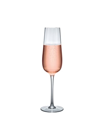 Villeroy & Boch 4er Set Sektgläser Rose Garden 120 ml in transparent
