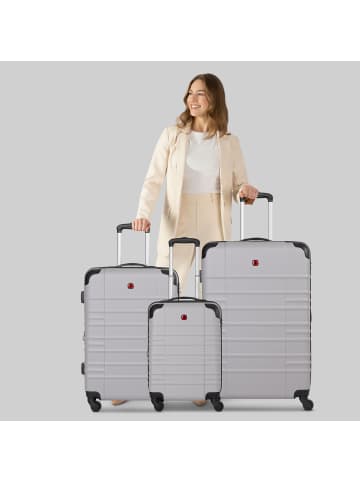 Wenger Amplar Evo 4 Rollen Kofferset 3-teilig mit Dehnfalte in cloud