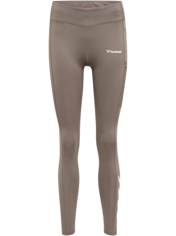 Hummel Leggings Hmlmt Chipo Mid Waist Tights in DRIFTWOOD