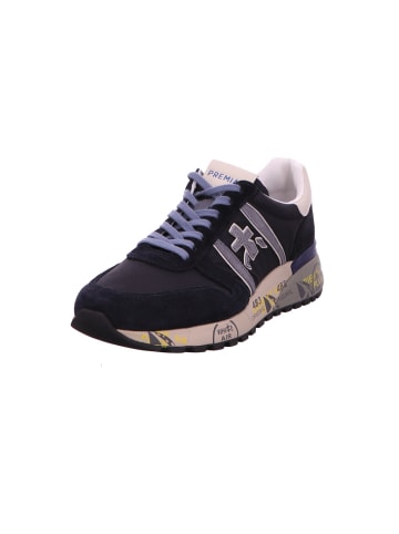 Schnürschuh in blau