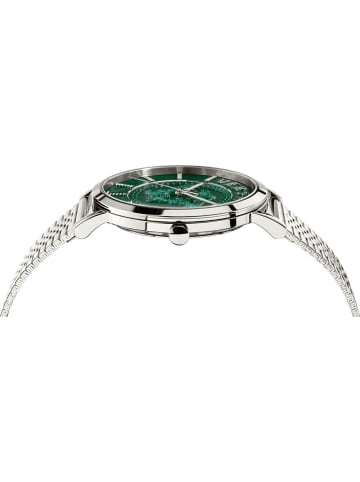 Versace Analoguhr für Herren in silber