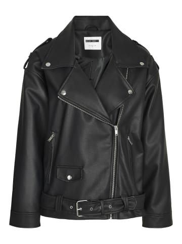 Noisy may Kunstlederjacke in Black