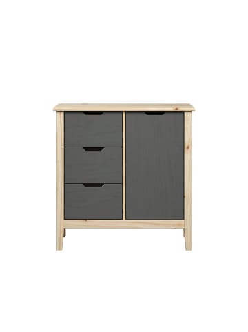 ebuy24 Kommode Latera Grau 78 x 39 cm
