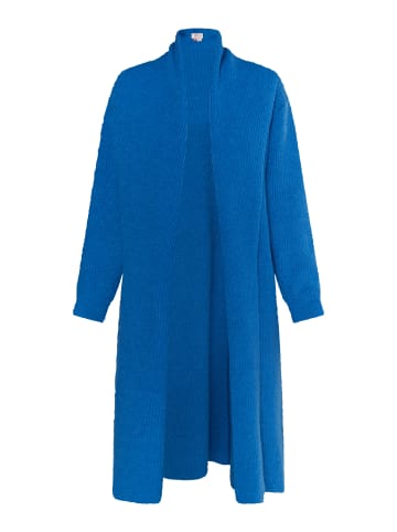 IZIA Damen Long Cardigan in Blau