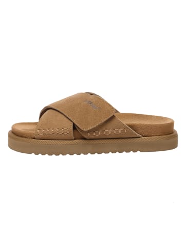 EVERAU Australia Leder Sandalen - Rose in Kastanie