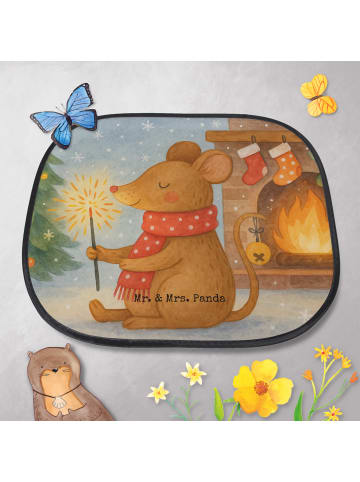 Mr. & Mrs. Panda Hitzeschutz Auto Maus Weihnachten Design ohne S... in Weiß