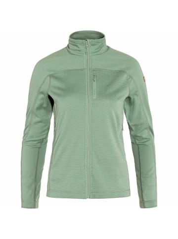 FJÄLLRÄVEN Fleecejacke Abisko Lite Fleece Jacket W in Tannengrün