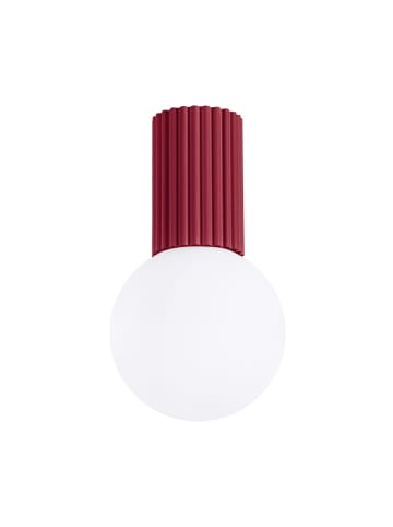 Nice Lamps Plafond ORBITAL 1 red H 21 cm