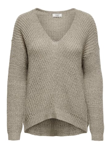 JACQUELINE de YONG Strickpullover Strick Knitted Sweater Pulli in Beige