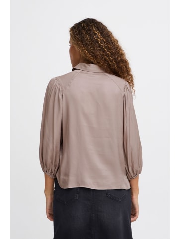 ICHI Langarm - Hemd IHCOLORADA Loose fit in Fungi