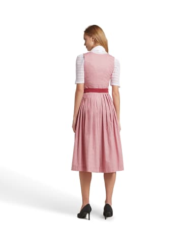 Berwin Spitzen-Dirndlbluse mit Schalkragen
