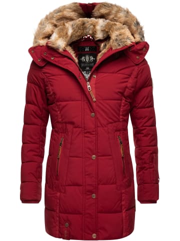 Marikoo Wintermantel Lieblings Jacke in Blood Red