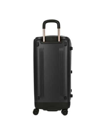 Zero Halliburton Edge Light - 4-Rollen-Trolley 77 cm (sage) in schwarz