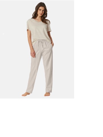 Schiesser Pyjamahose Mix & Relax Web in off-white