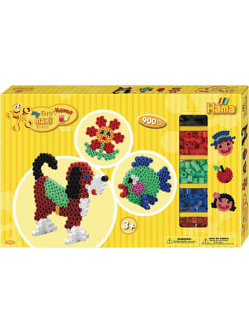 Hama Bügelperlen Maxi - Gigantische Geschenkpackung gelb - 2 Stiftplatten - ab 3 J