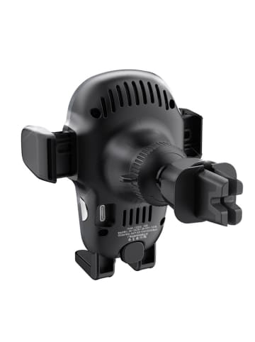 COFI 1453 F20xs Automatische Autohalterung mit Qi Wireless Charger 15 W – Grau in Grau