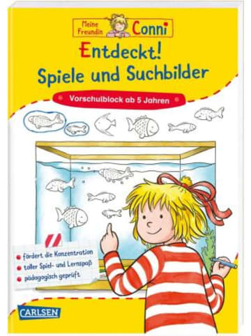 Carlsen Buch - Conni Gelbe Reihe (Beschäftigungsbuch): Entdeckt! Spiele und Suchbi