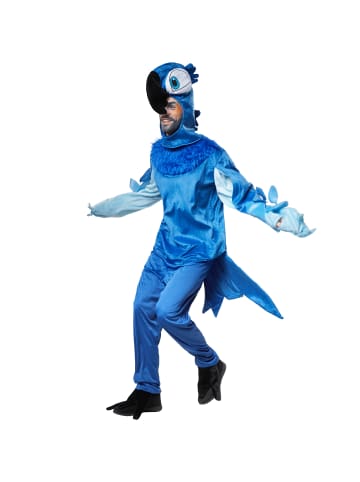 tectake In Blau gehaltenes Papageienkostüm, blau