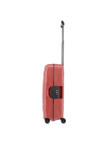 travelite Korfu - 4-Rollen-Kabinentrolley S 55 cm (rot) in rot