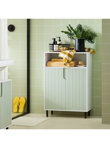 SoBuy Badschrank in Mintgrün - (W) 30 x (H) 87 x (L) 60 cm