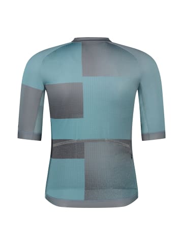 SHIMANO Short Sleeve Jersey VELOCE in blau