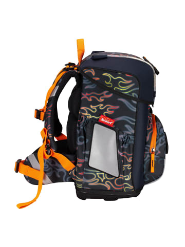 Scout Neo Exklusiv Safety Light Schulranzen-Set 5-teilig Flames