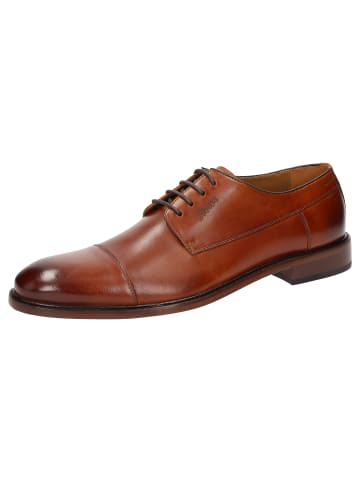 Sioux Schnürschuh Lopondor-701 in cognac