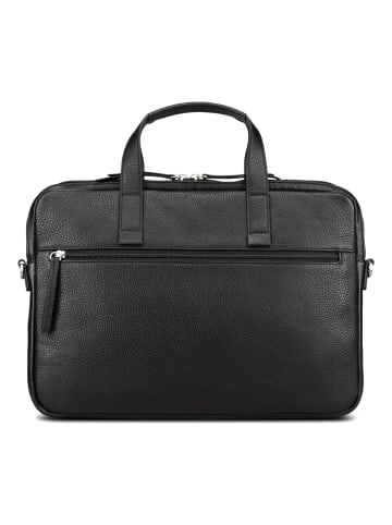 Jost Vika Laptoptasche Leder 38 cm in black