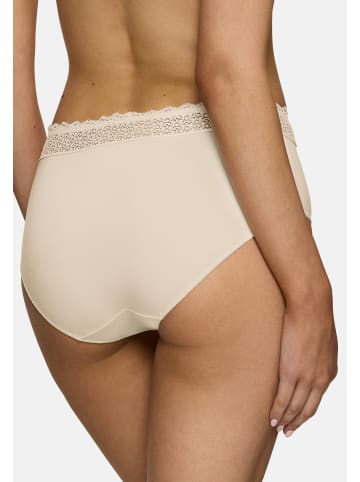 Triumph Midi Slip Feel of Modal in Schwarz / creme