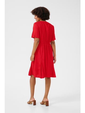 Cream Kleid CRTiah Feminine in High Risk Red