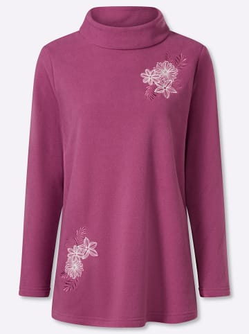 Sieh an! Fleece-Shirt in erika