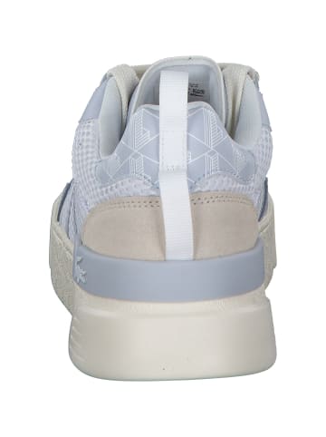 Lacoste Schnürschuhe in white/pastell blue