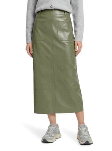 CARTOON A-Linien-Rock mit Taschen in Pale Khaki
