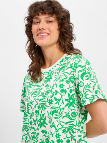 Marie Lund Kleid in weiß gras - 0001